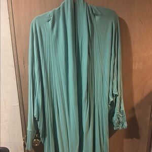Torrid sage  Draped Long Sleeve cardigan